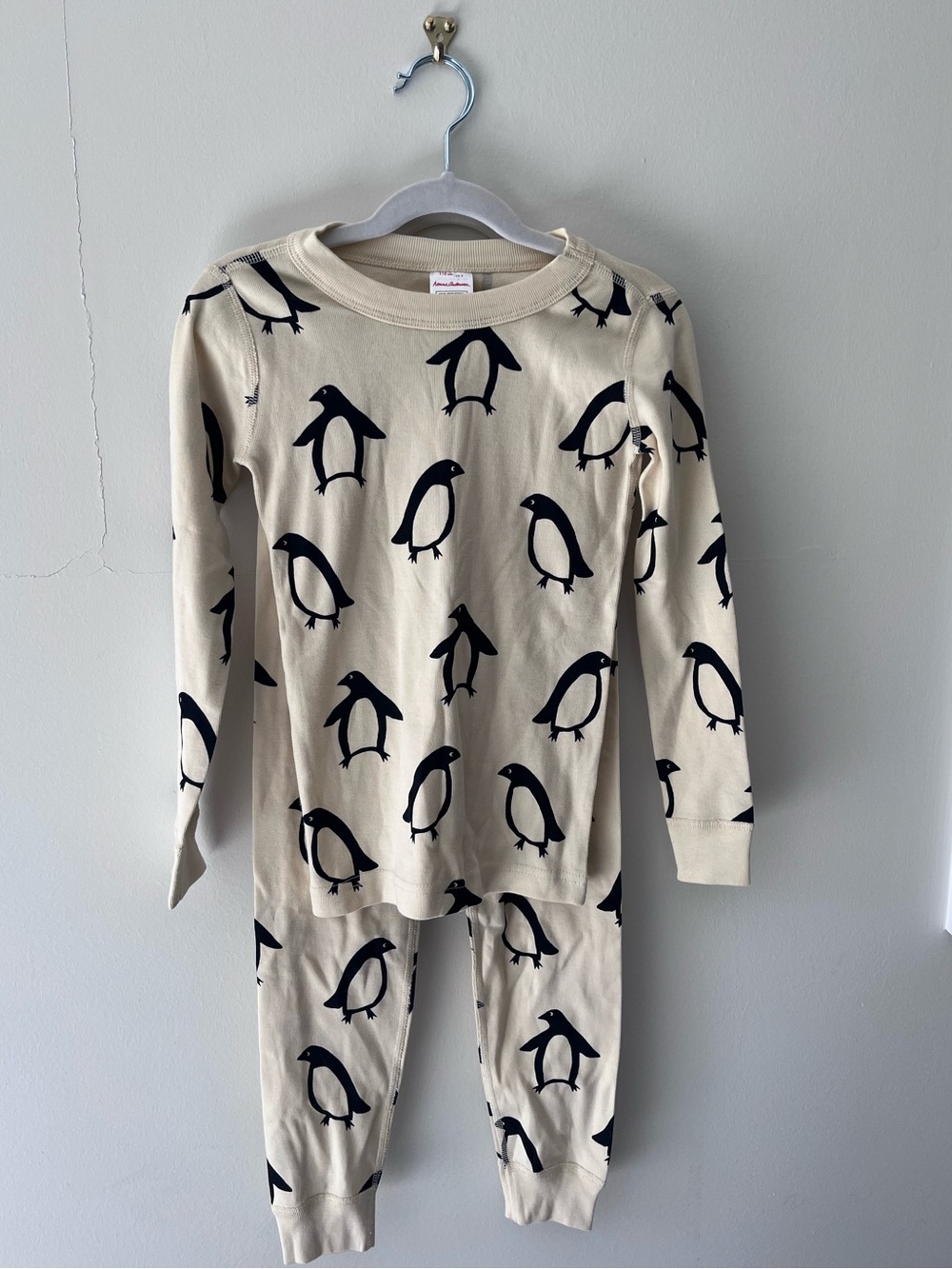NWT Hanna Andersson | Penguin HannaJams Pajama Set | Size 5